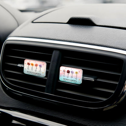 Family - Mom's Garden - Personalized Blank Car Vent