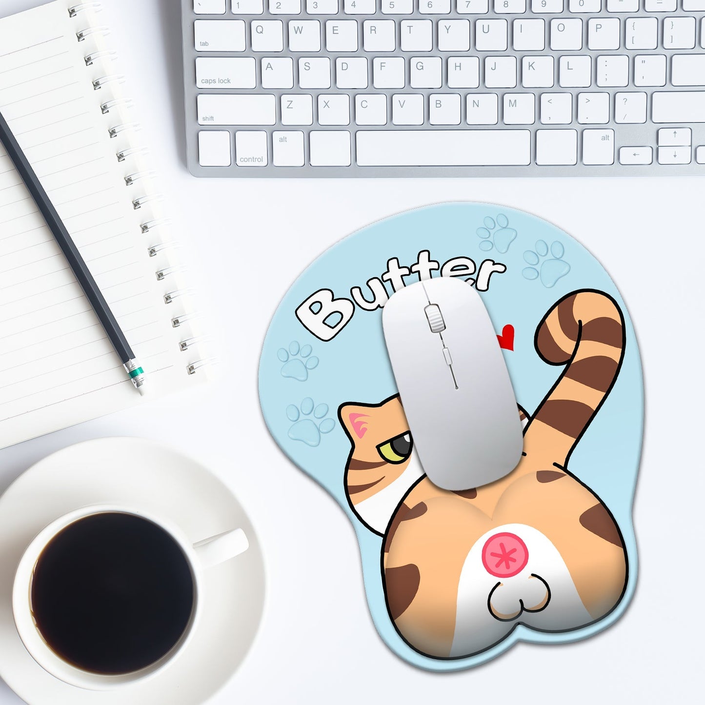Pet Lovers - Personalized 3D Mouse Pad