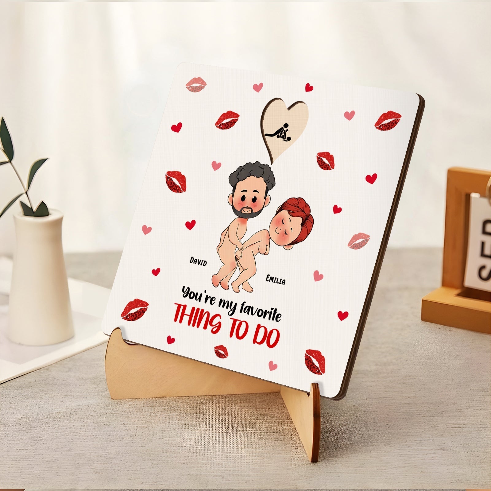 Couple - You're My Favorite Thing To Do - Personalized Love Toy Gift