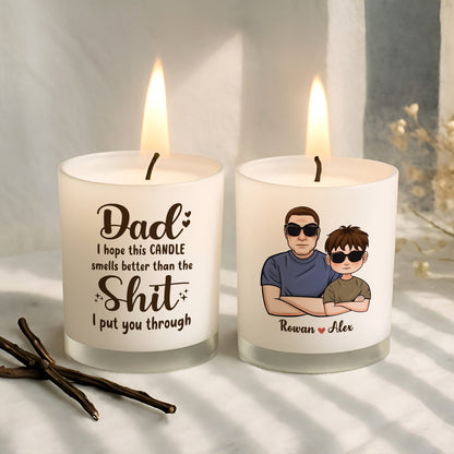 Thanksgiving Gifts For Parents - Personalized Scented Candle