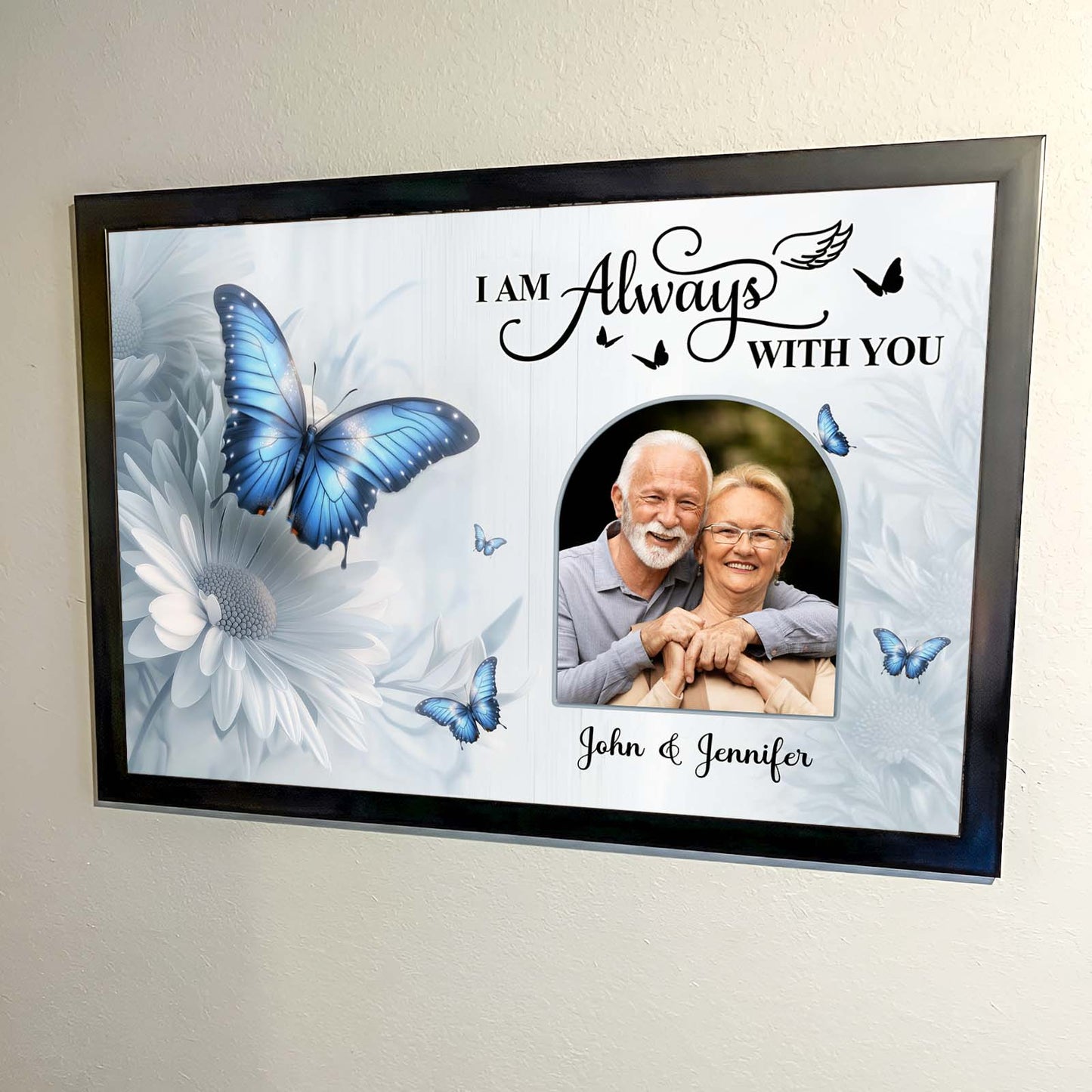 Family - I Am Always With You - Personalized Memorial Poster 3D