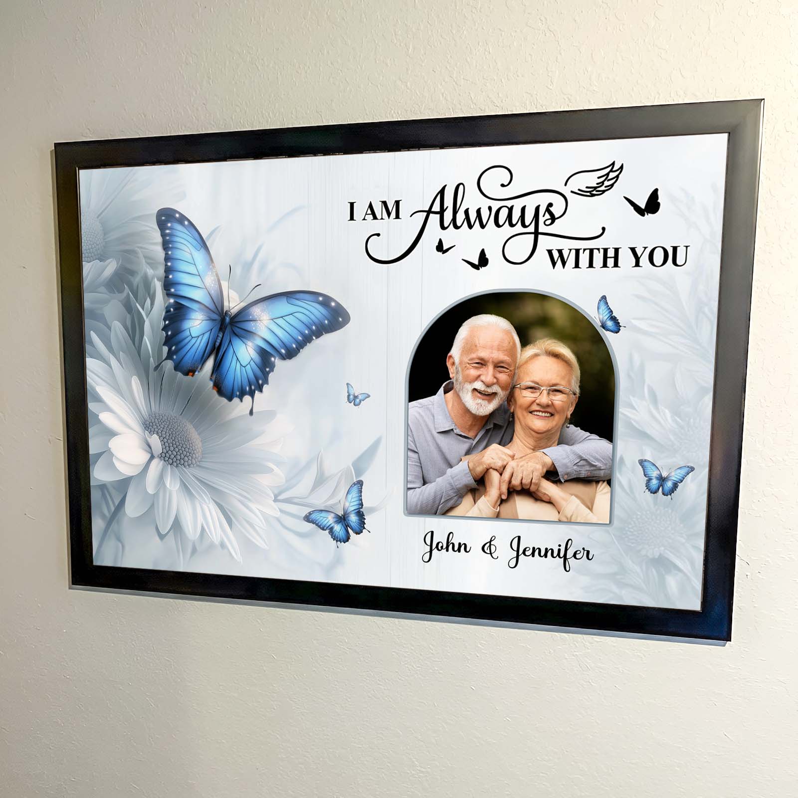 Family - I Am Always With You - Personalized Memorial Poster 3D