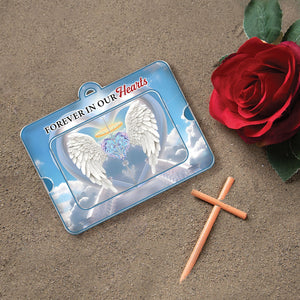 Family - Forever In Our Hearts - Personalized Acrylic Slider Card