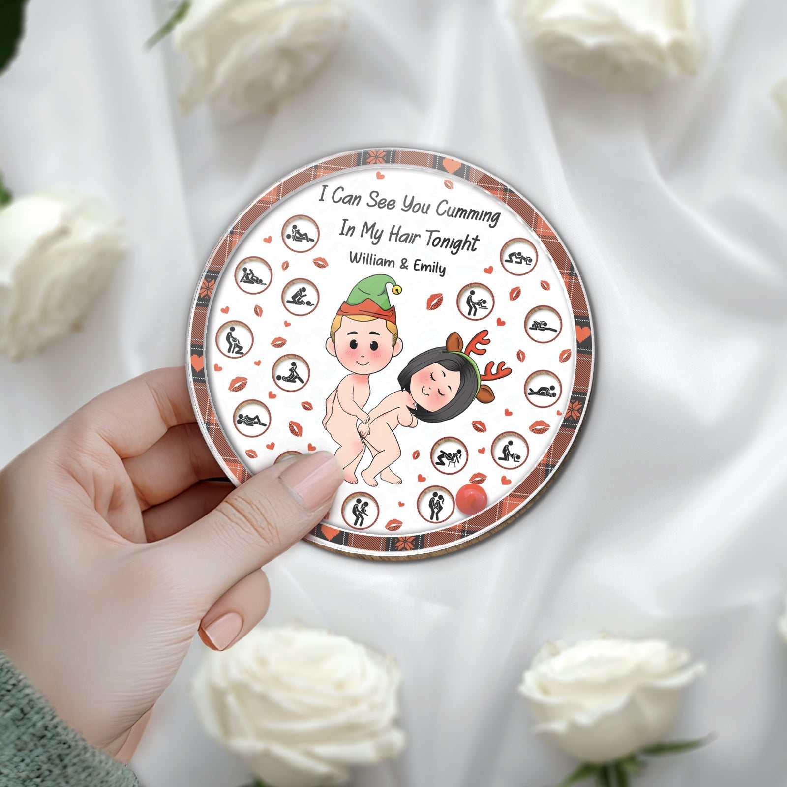 Couple - All My Favorite Things To Do Is You - Personalized Ball Balancing Game