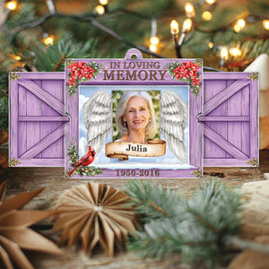Family - In Loving Memory - Personalized Acrylic Slider Card
