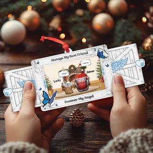 Pet Lover - You Were My Favorite Hello And Hardest Goodbye - Personalized Acrylic Slider Card