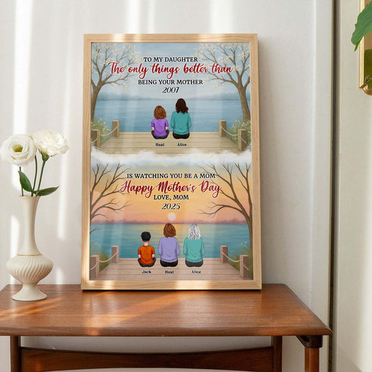 Family - The Only Thing Better Than Being Your Mother/Father - Personalized Poster