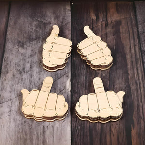 Automatic Middle Finger - Personalized Flip-Off Thumbs-Up Slider