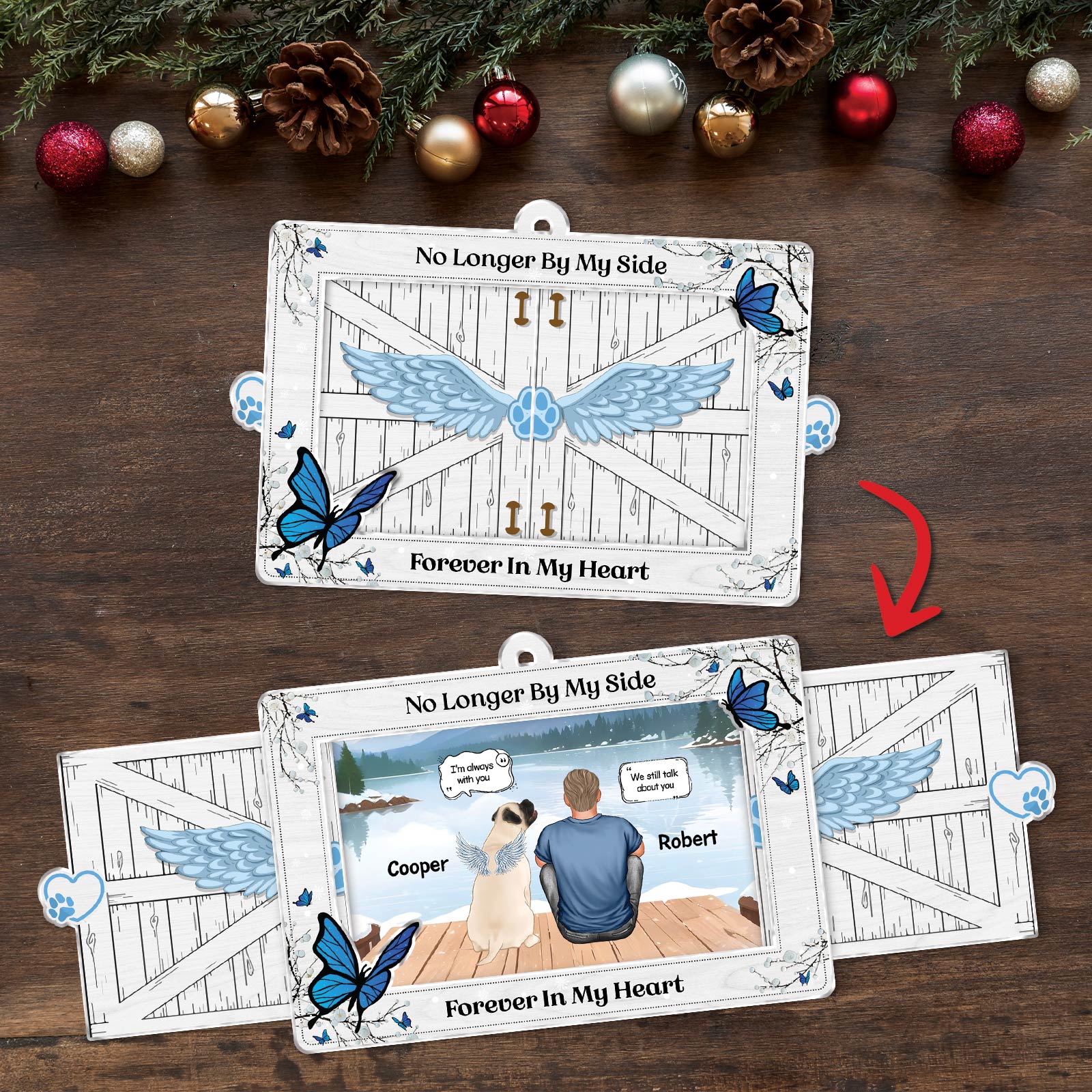 Pet Lover - You Were My Favorite Hello And Hardest Goodbye - Personalized Acrylic Slider Card