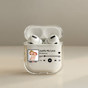Couple - I F*cking Love You (Either Way Works) - Personalized Airpods Case