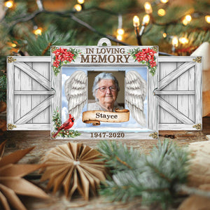 Family - In Loving Memory - Personalized Acrylic Slider Card