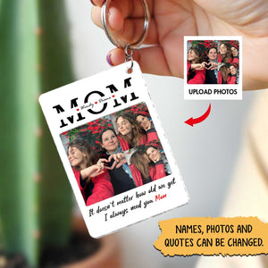 Family - I Always Need You - Personalized Photo Acrylic Keychain