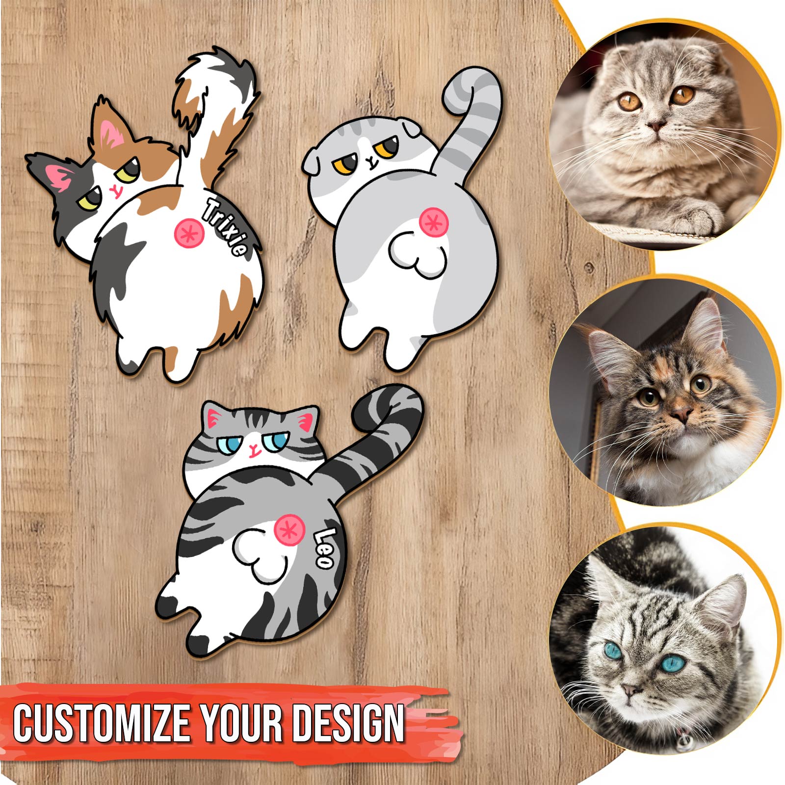 Pet Lover - Funny Cat - Personalized Coaster