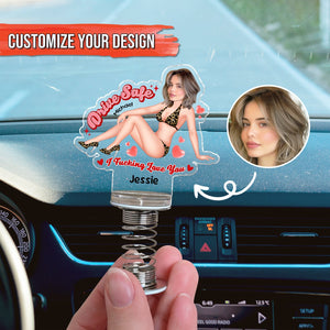 Couple - Drive Safe - Personalized Custom Photo Standee
