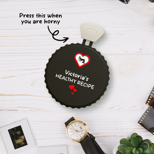 Couple - 's Healthy Recipe - Personalized Love Spinner