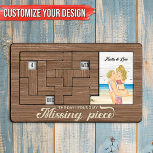 Couple - You Will Forever Be My Always - Personalized Sliding Puzzle Calendar