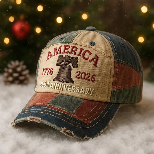U.S. 250th Anniversary Hat - Vintage Printed Casual