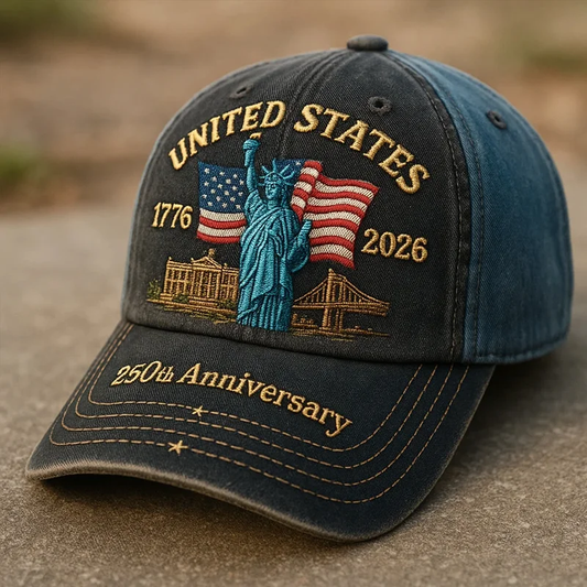 U.S. 250th Anniversary Hat - Printed Casual