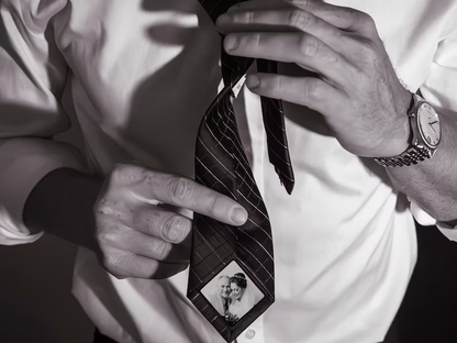 Family - Personalized Photo Tie Patch