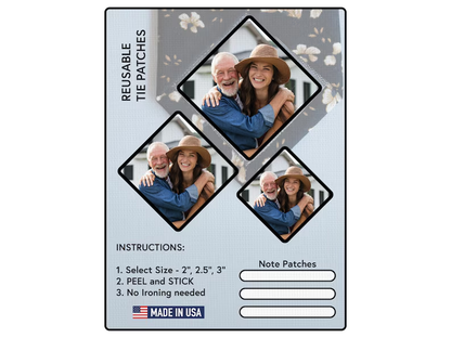 Family - Personalized Photo Tie Patch
