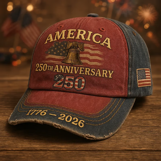 U.S. 250th Anniversary Hat - Red