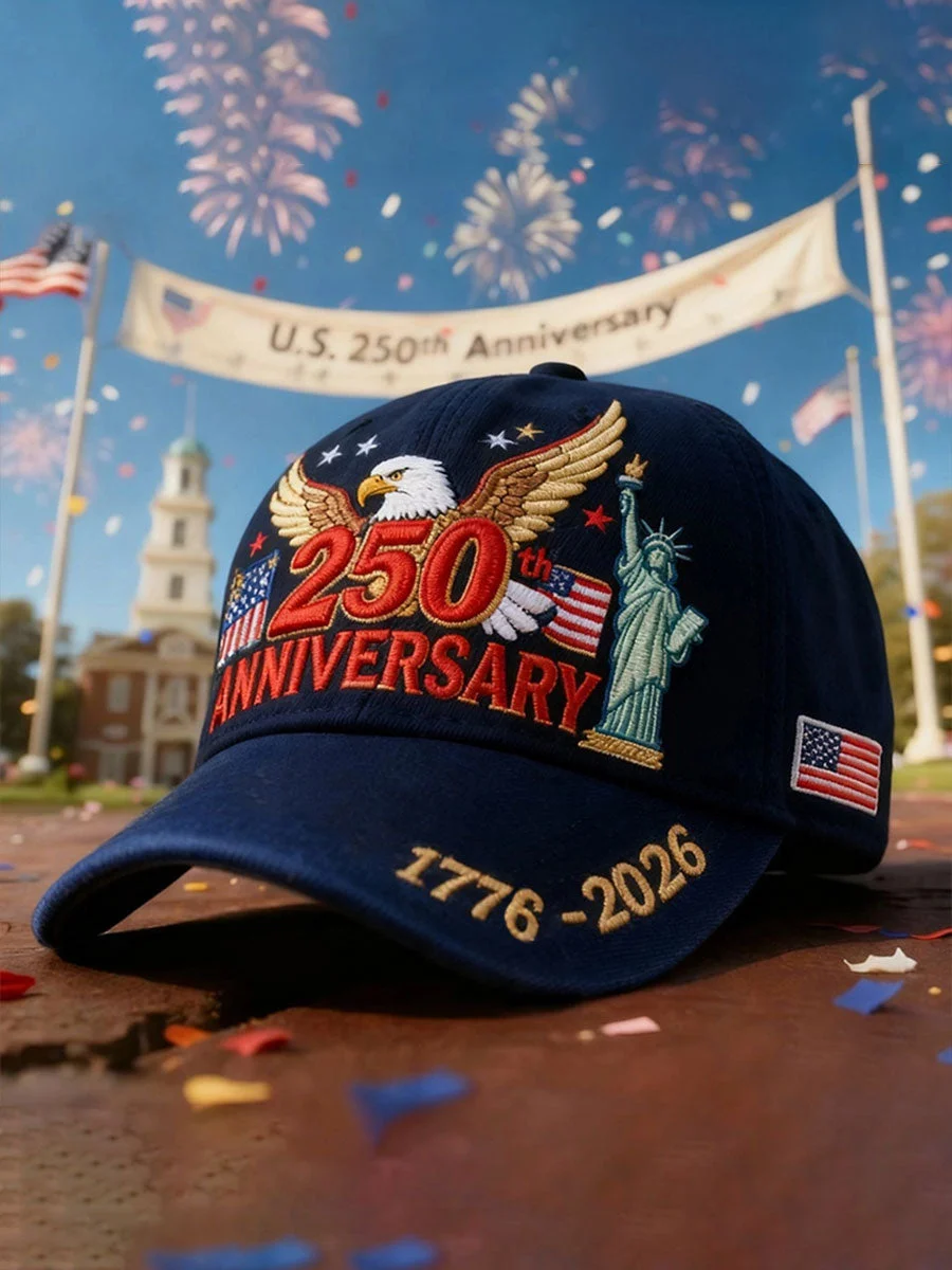U.S. 250th Anniversary Hat - Eagle Liberty
