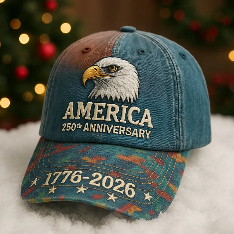 U.S. 250th Anniversary Hat - Old Glory Faded Visor