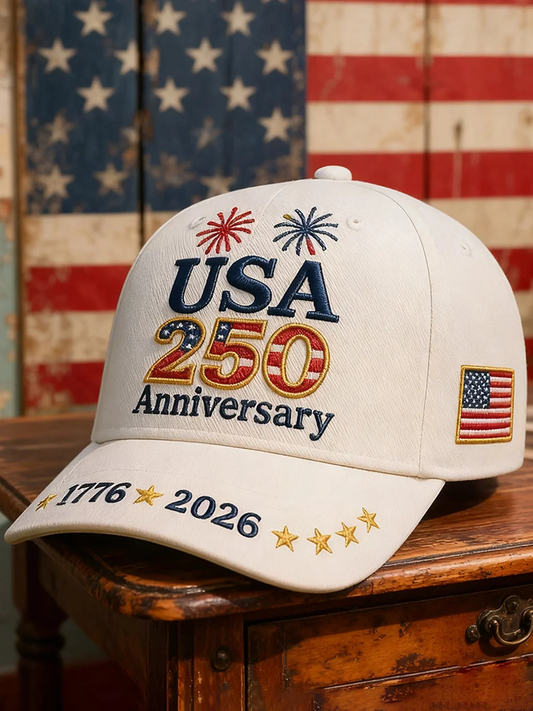 U.S. 250th Anniversary Hat - Printed Casual