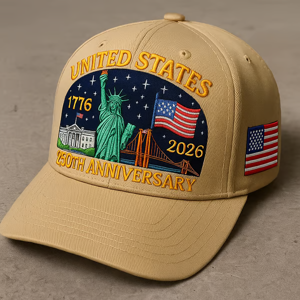 U.S. 250th Anniversary Hat - Patriots Commemorative Cap