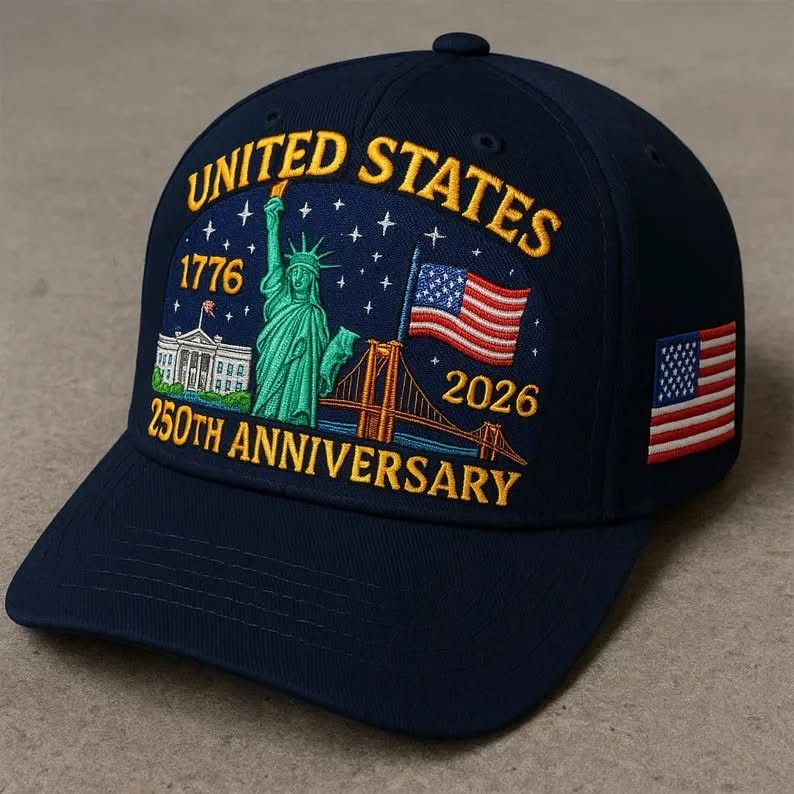U.S. 250th Anniversary Hat - Patriots Commemorative Cap