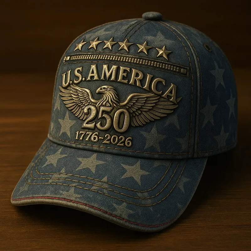 U.S. 250th Anniversary Hat - Printed Casual