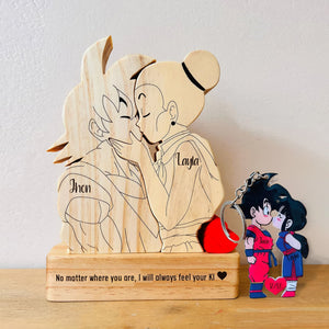 Couple - There Are No Limits To The Power Of Love - Personalized Wooden Puzzle