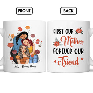 The Love Between A Mother & Daughters Is Forever - Personalized Mug