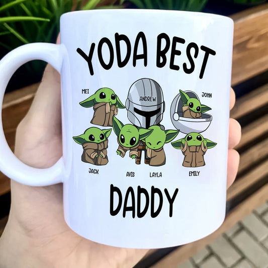 Father - Yoda Best Daddy - Personalized Cup (Limited Edition)