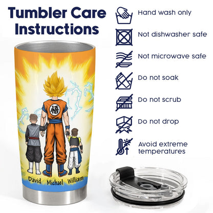 Family - We Call Him Dad - Personalized Tumbler
