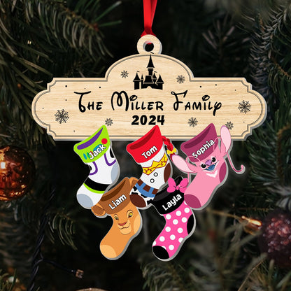 Family - The Miller Family - Personalized Acrylic Ornament