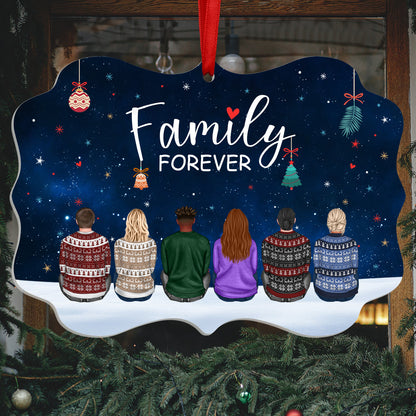 Family - Family Forever - Personalized Acrylic Ornament