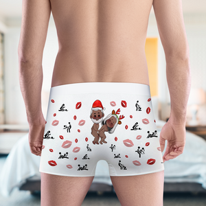 Personalized couples underwear featuring playful cartoon characters and fun patterns for a unique gift