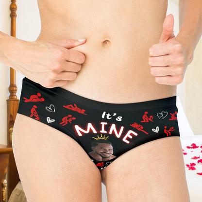 Personalized face underwear for couples featuring playful designs and bright colors