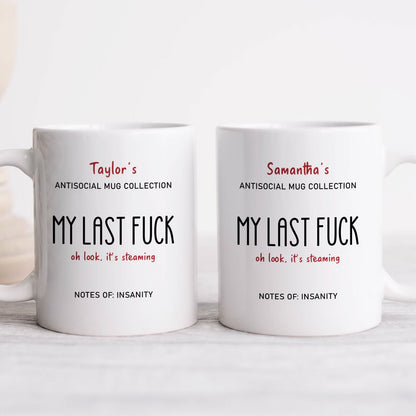 Personalized funny mug featuring humorous quotes for unique gifting options