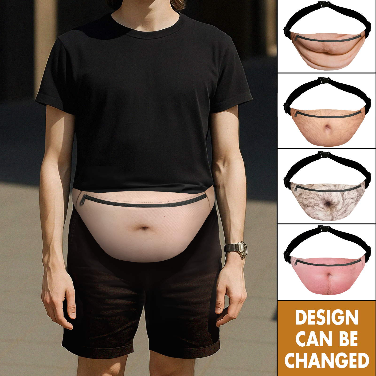 Bag Fake Beer Belly Waist Pack - Personalized Belly Fanny Pack