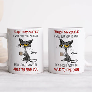 Funny cat mug with a sassy cat illustration, perfect as unique gifts for cat lovers