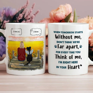 Unique gifts for pet owners, featuring heartfelt mugs with dog-themed designs and sentimental quotes